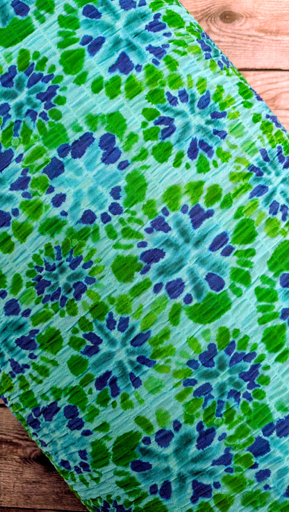 Tie Dye Seersucker