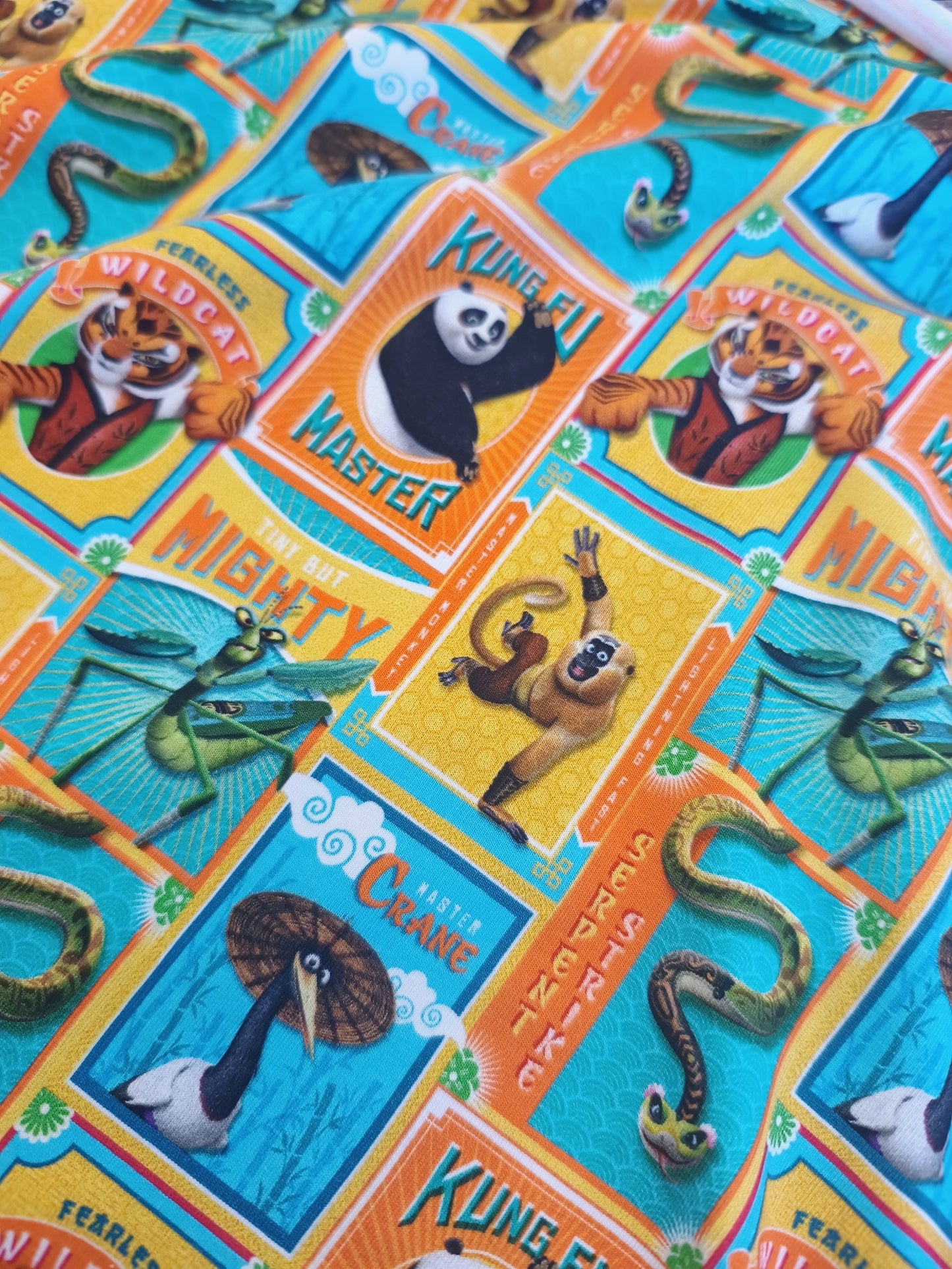 Kung Fu Panda Cotton Jersey