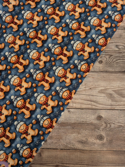 Gingerbread Joy Polycotton