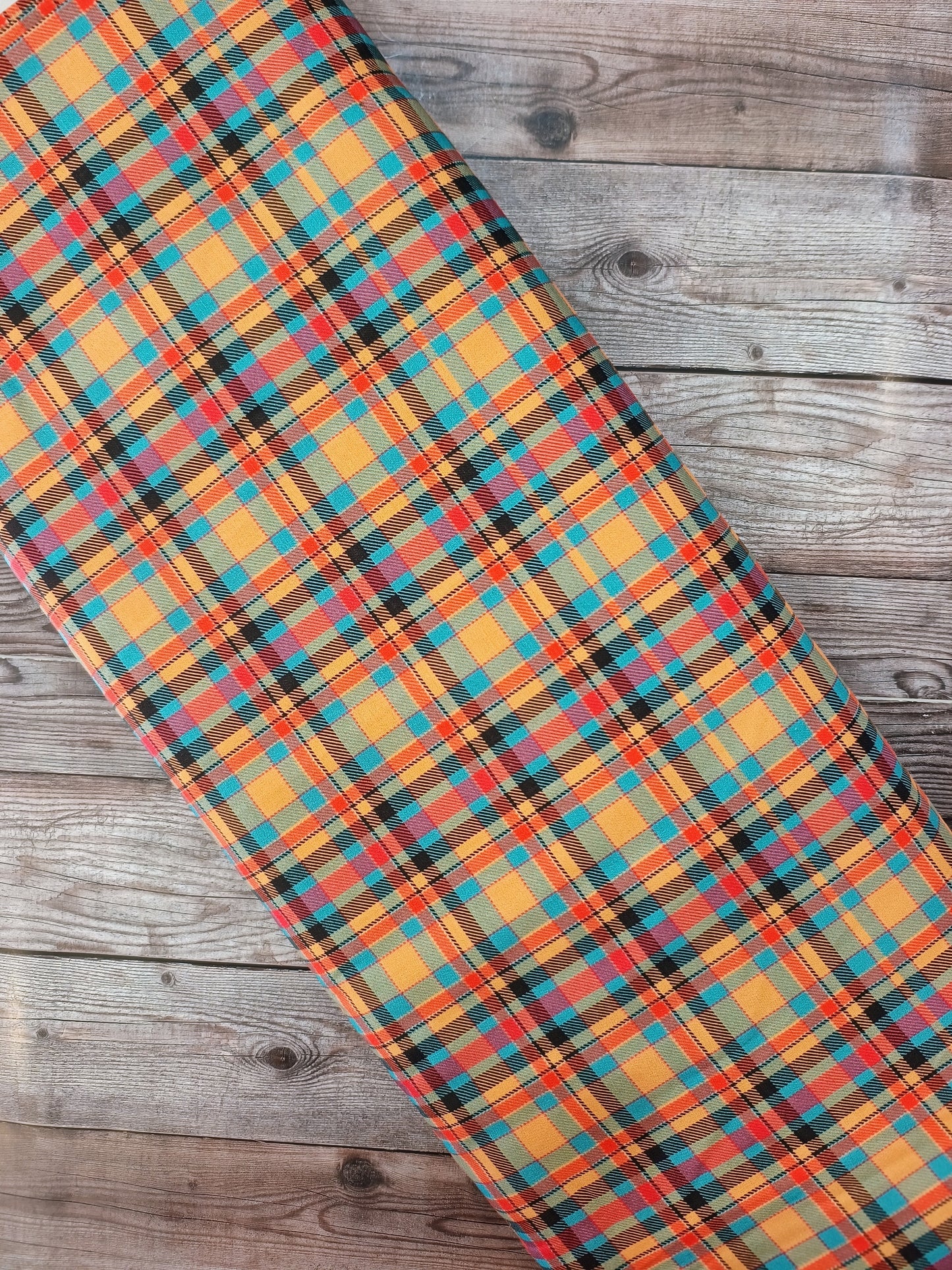 Autumn Checked Cotton