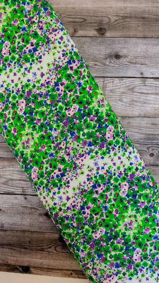 Floral Cascade Crepe