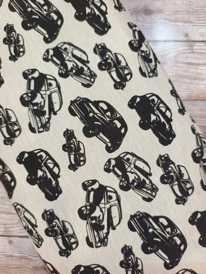 Classic Cars Cotton Jersey