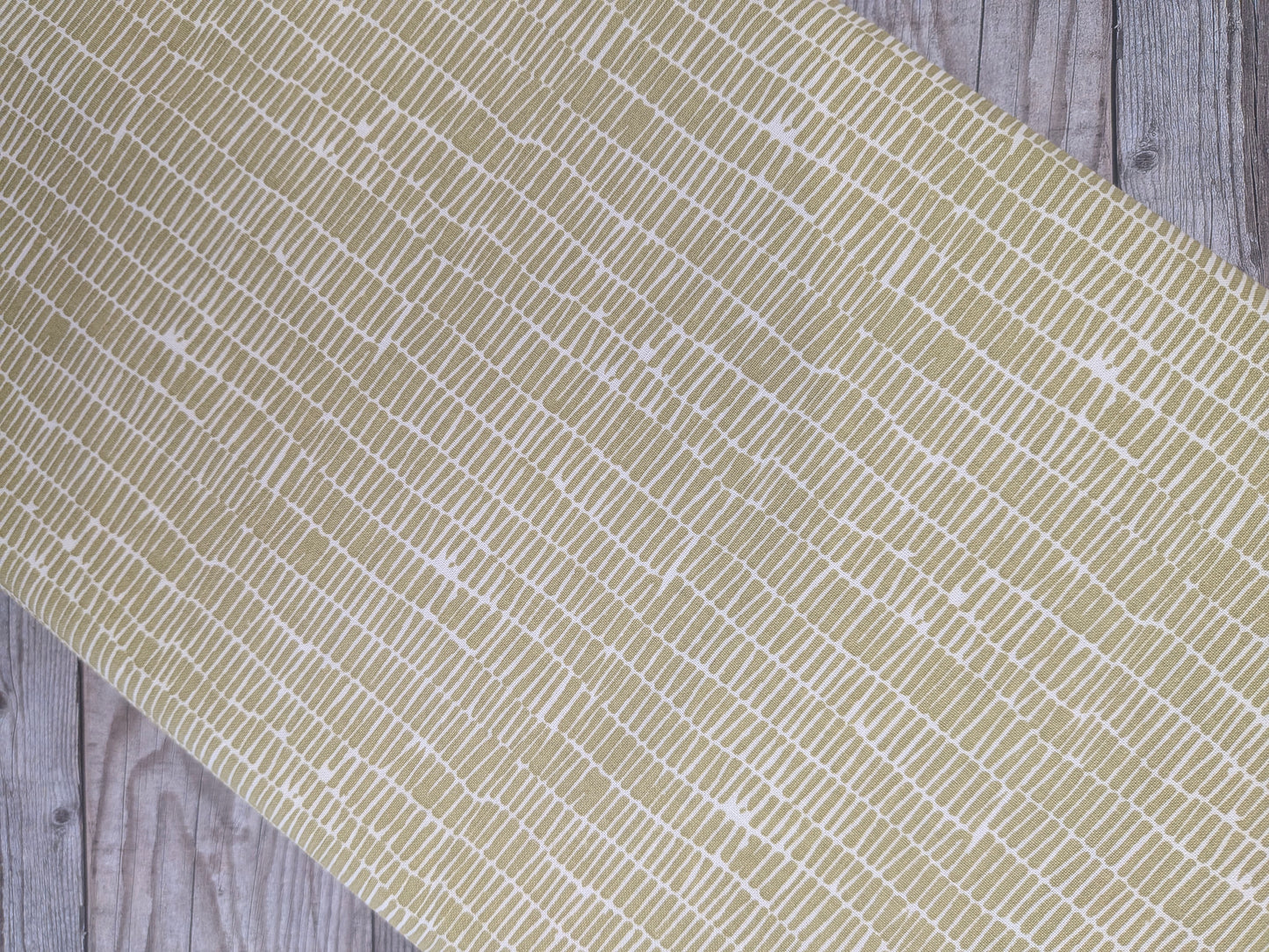 Sage Geo Stripes Cotton