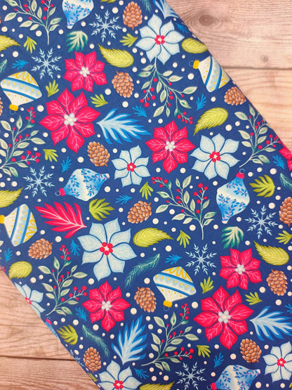 Jewelled Christmas Seasonal Magic Cotton