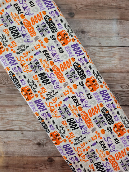 Boo Halloween Cotton