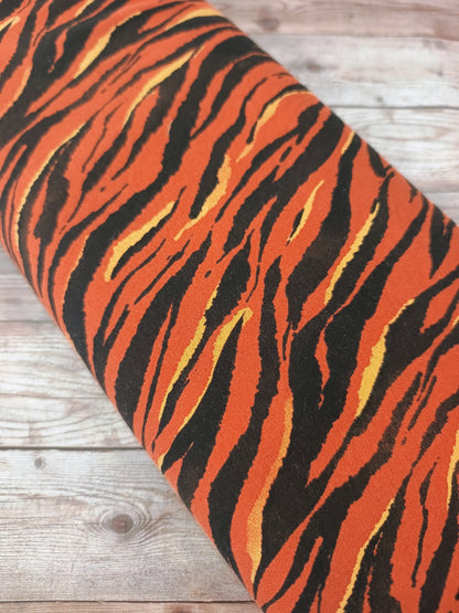 Animal Print Brique Viscose Jersey