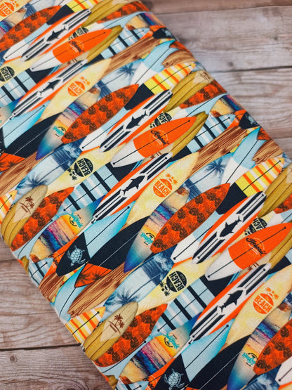 Let's Surf Cotton Jersey