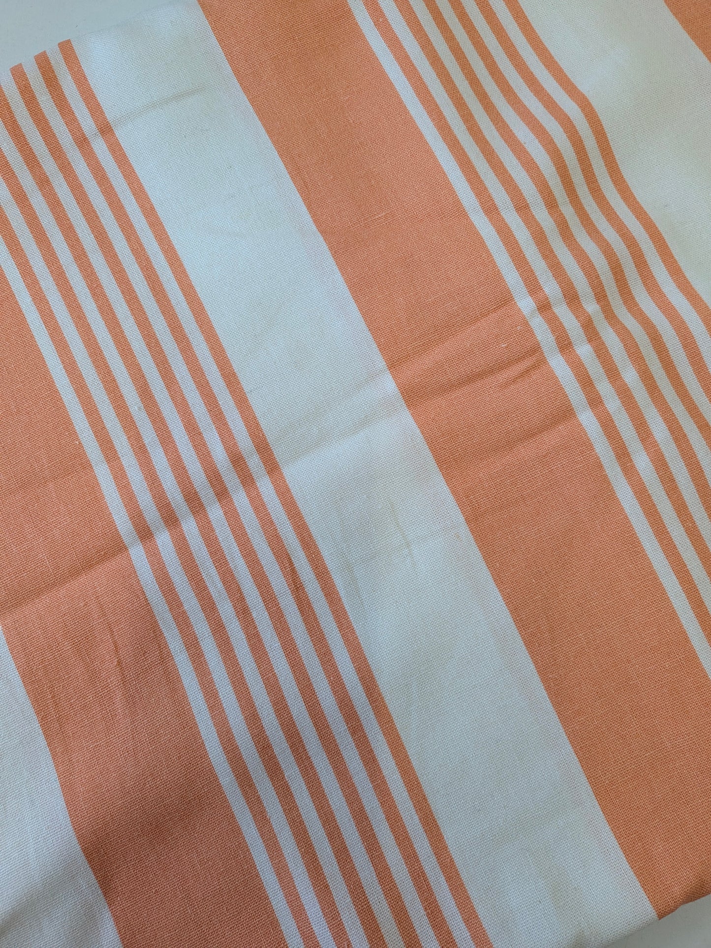 Mango Striped Linen Blend