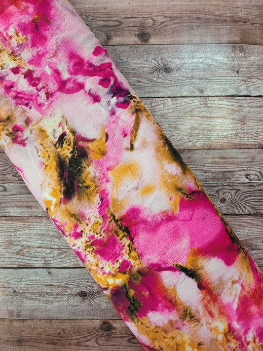 Pink Marble Viscose