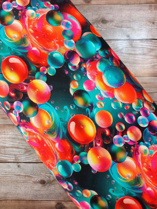 Electric Bubbles French Terry