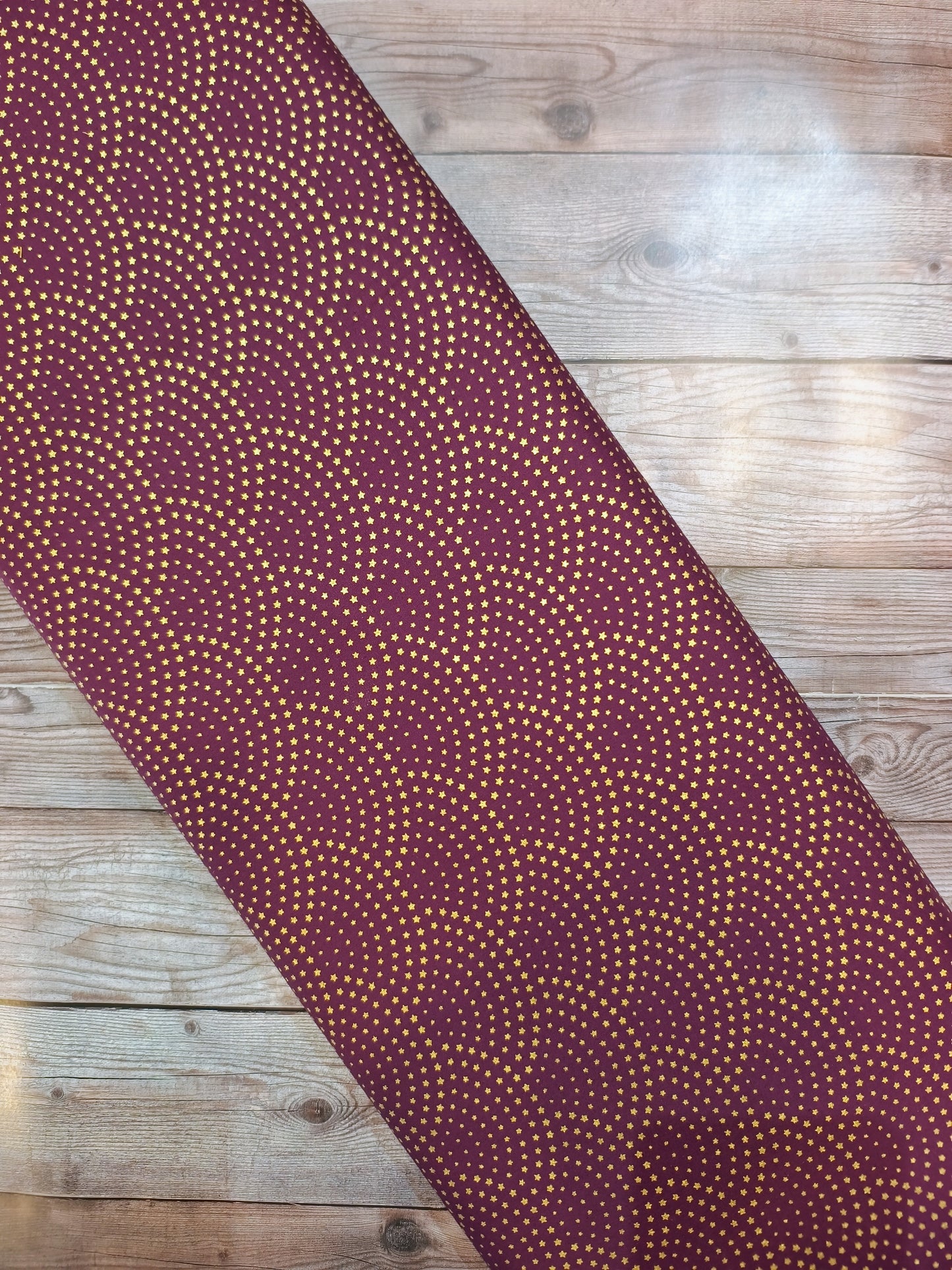 Purple Starry Arches Cotton