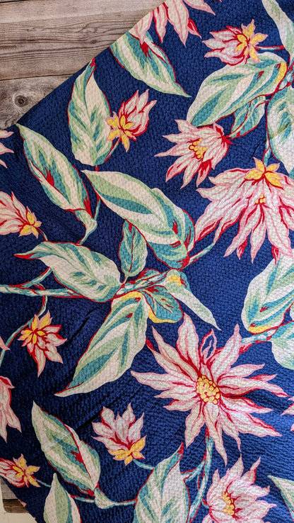 Tropical Cotton Seersucker