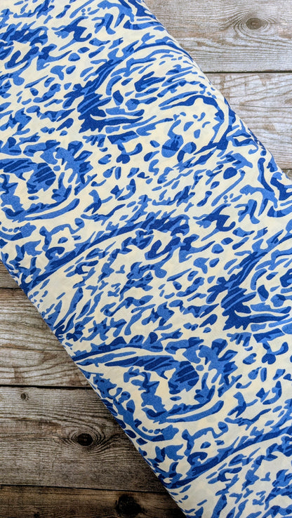 Blue Paisley Ananda Viscose