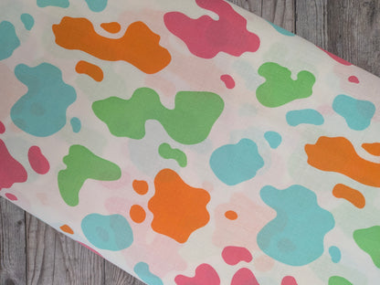 Colourful Cow Print Cotton