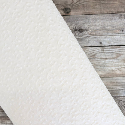 White Embroidery Cotton Blend
