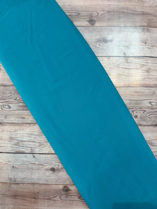 Plain Teal Viscose