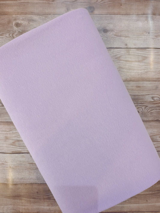 Lilac Tubular Cotton Ribbing Jersey