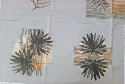 Leaf Cotton Canvas Cushion Panels