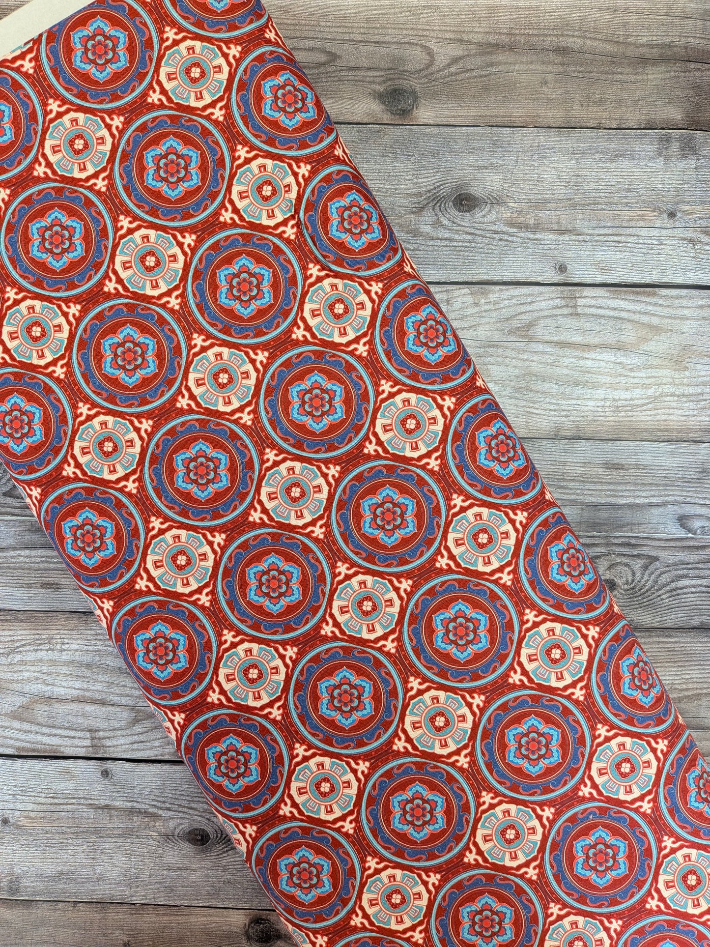 Mandala Crest Cotton