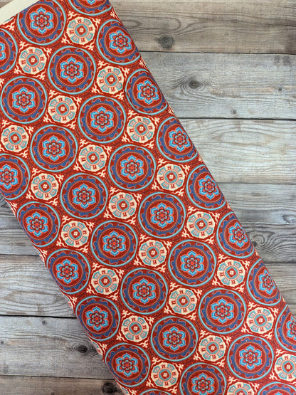 Mandala Crest Cotton