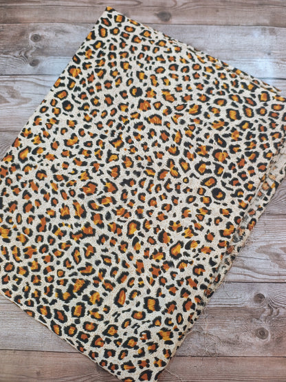 Cheetah Print Viscose 2m Bundle