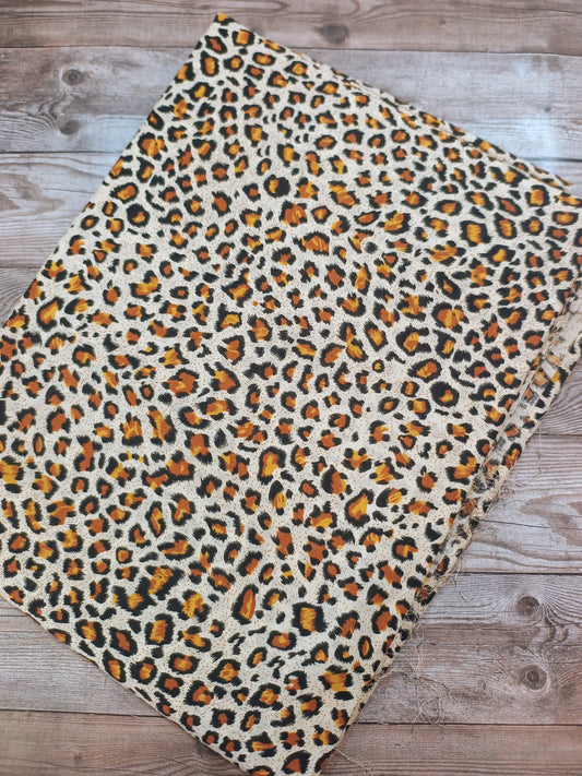 Cheetah Print Viscose 2m Bundle