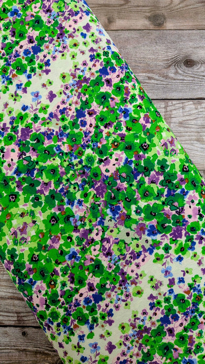 Floral Cascade Crepe