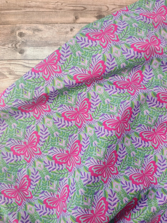 Butterfly Polycotton