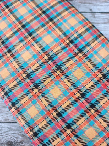 Autumn Checked Cotton