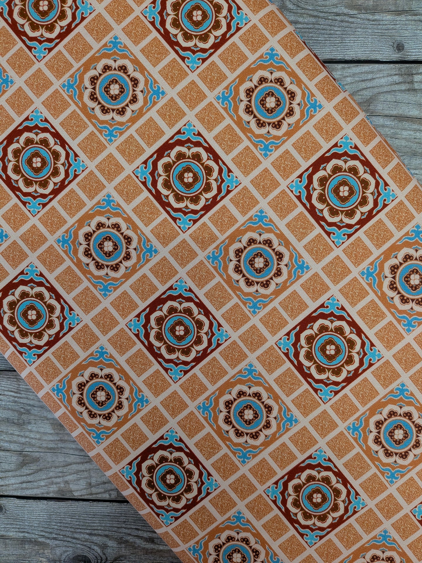 Sunset Mosaic Cotton