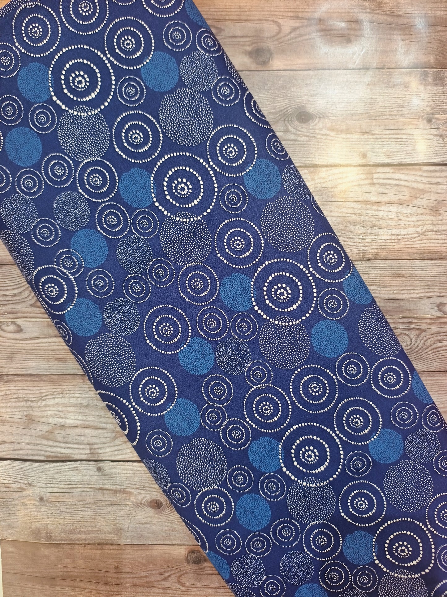 Dotty Circles Cotton