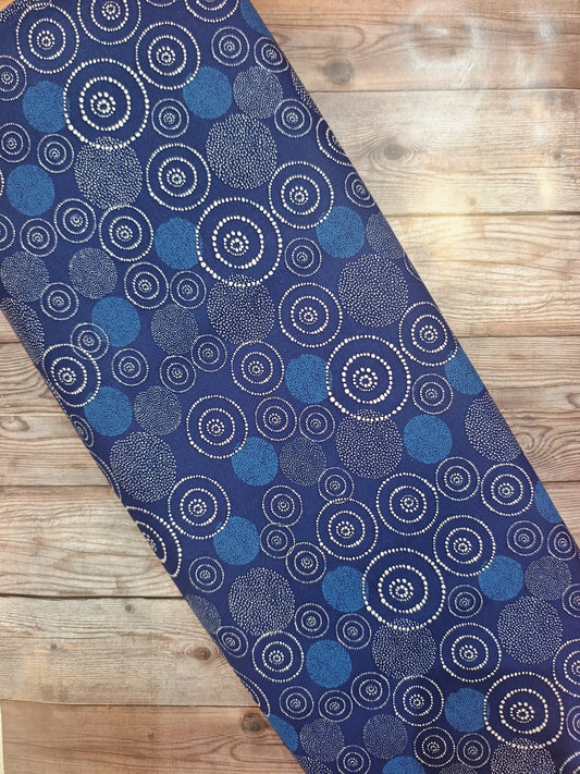 Dotty Circles Cotton