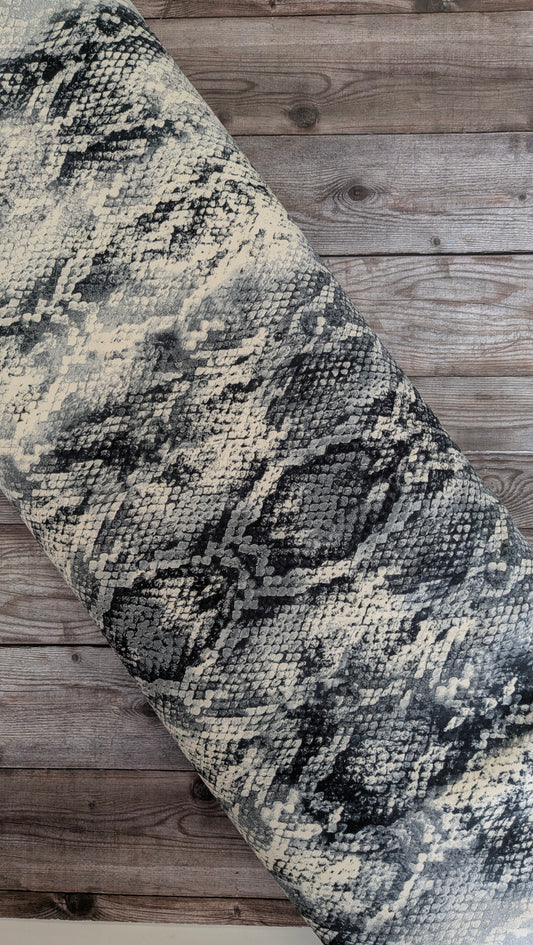 Snakeskin Print Jersey