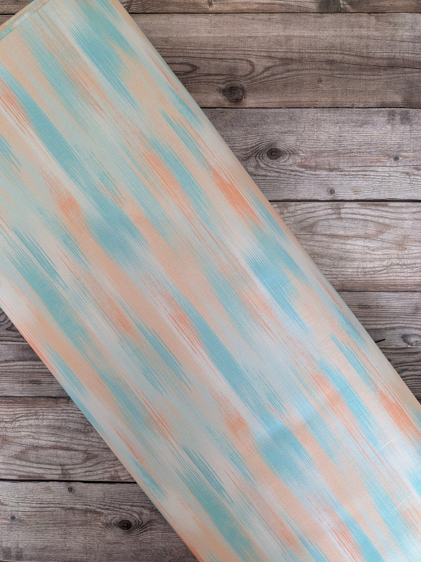 Funfetti Pastel Blurred Stripes Cotton