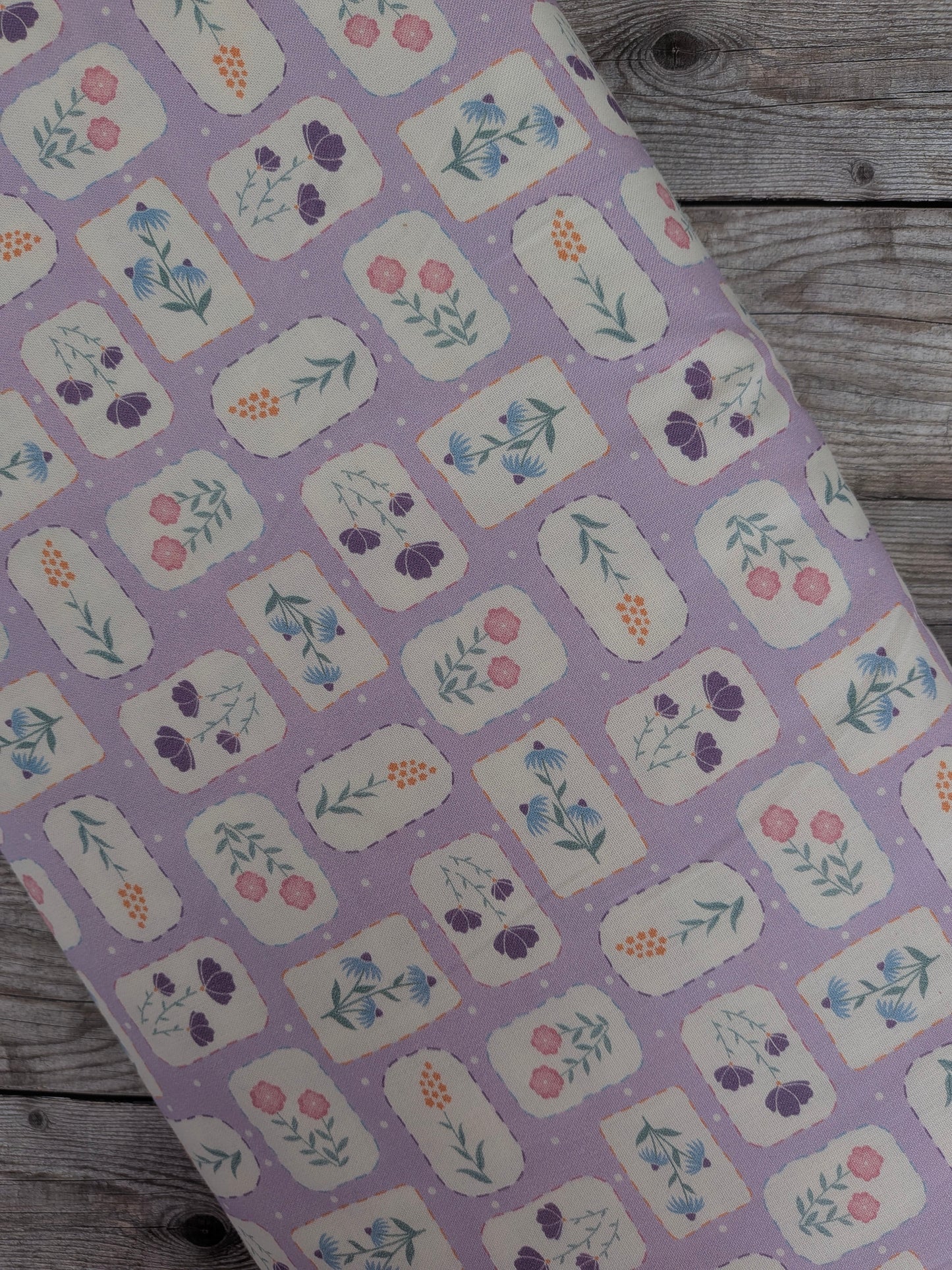Flora Stamps Cotton