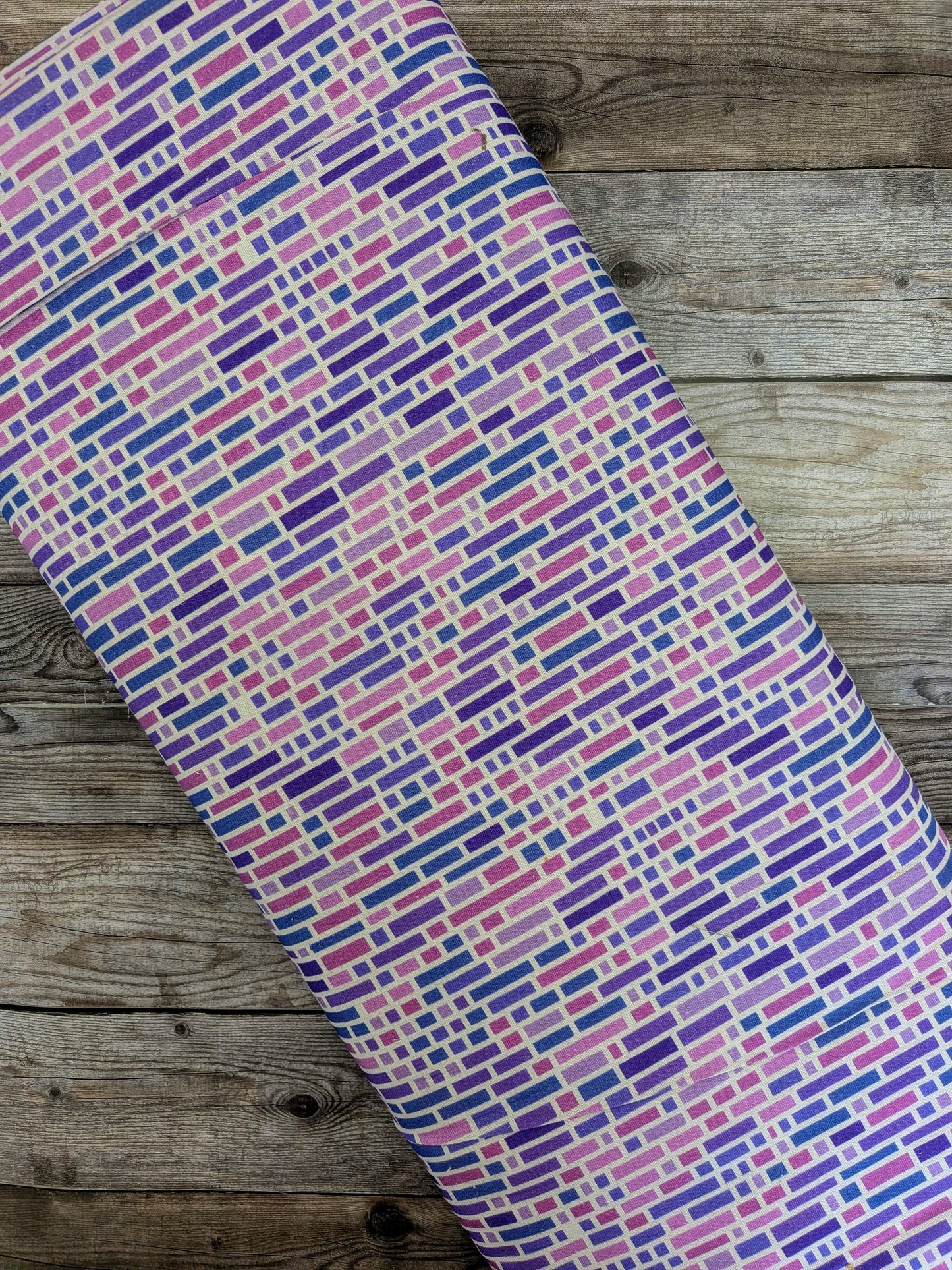 Purple Colour Palette Cotton