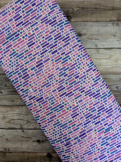 Purple Colour Palette Cotton