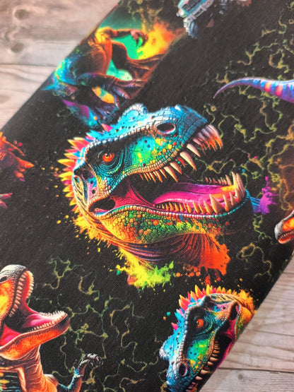 Dinosaur and Trucks French Terry