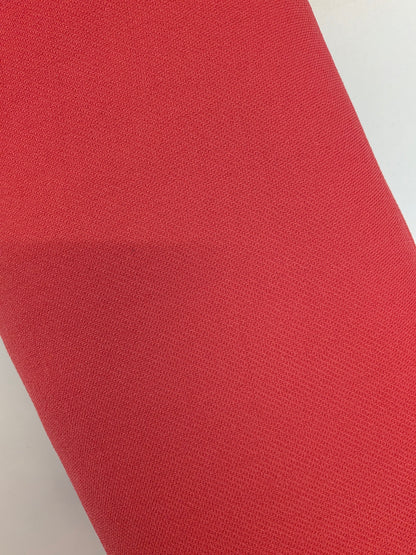 Coral Poly Viscose
