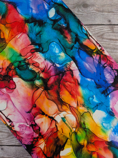 Colourful Watercolour Cotton