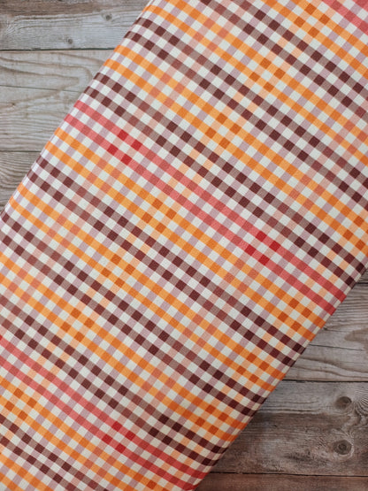 Autumnal Checked Cotton