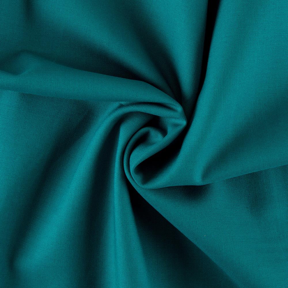Plain Teal Cotton