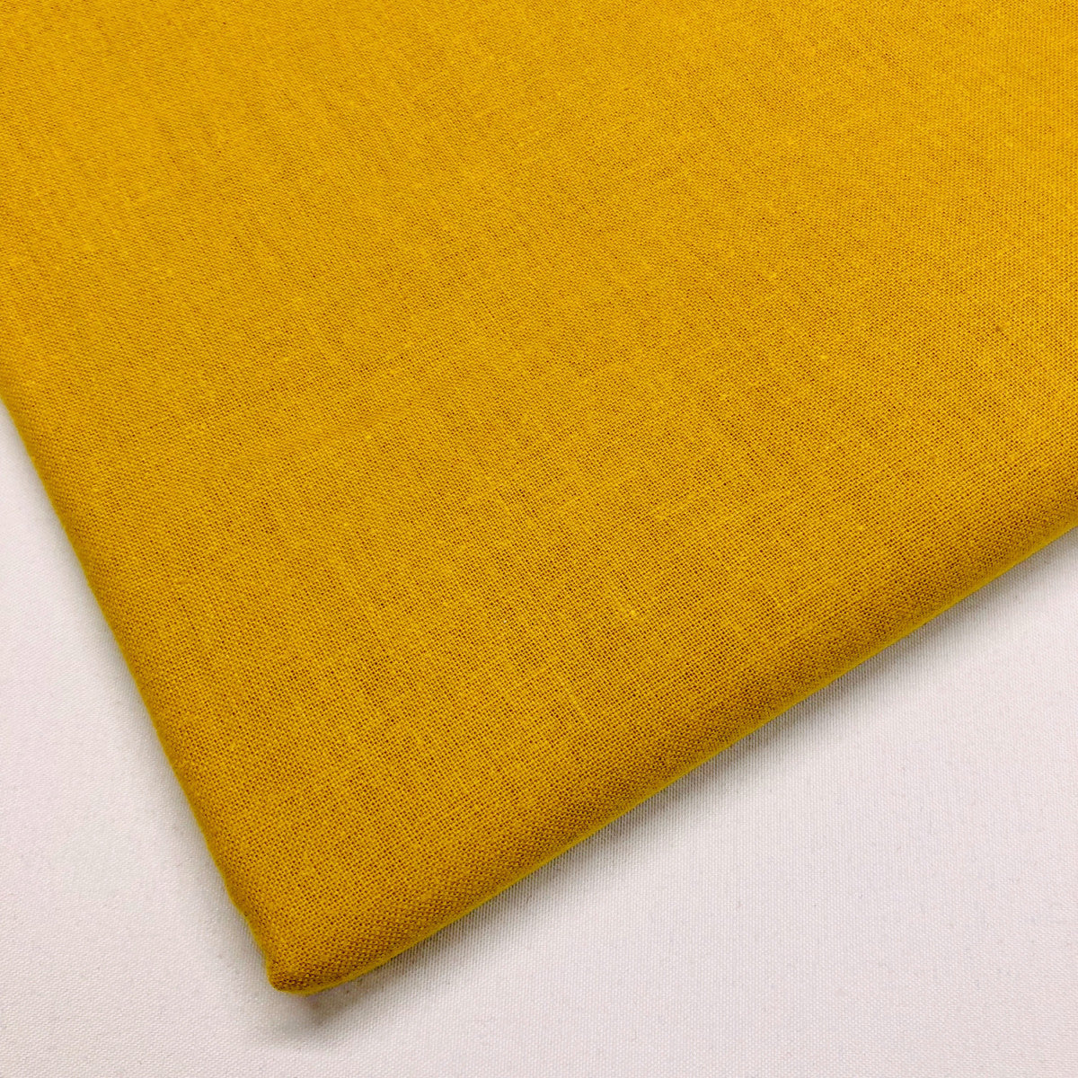 Plain Mustard Cotton