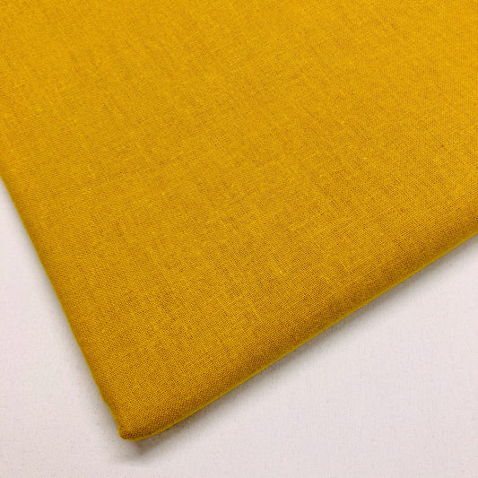 Plain Mustard Cotton
