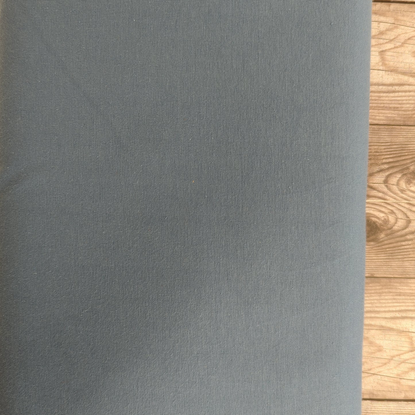 Plain Steel Blue Cotton Jersey