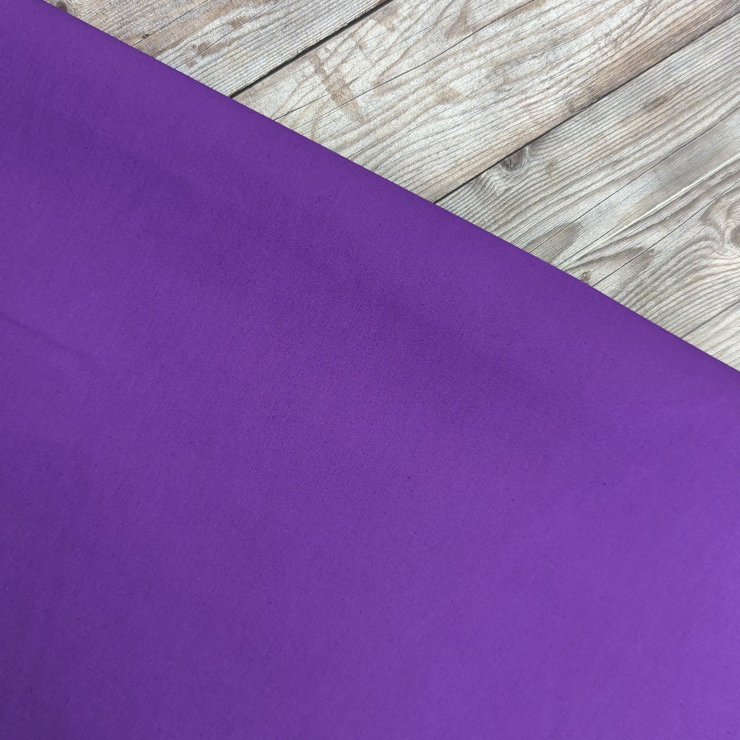 100% Cotton Poplin Plain Purple