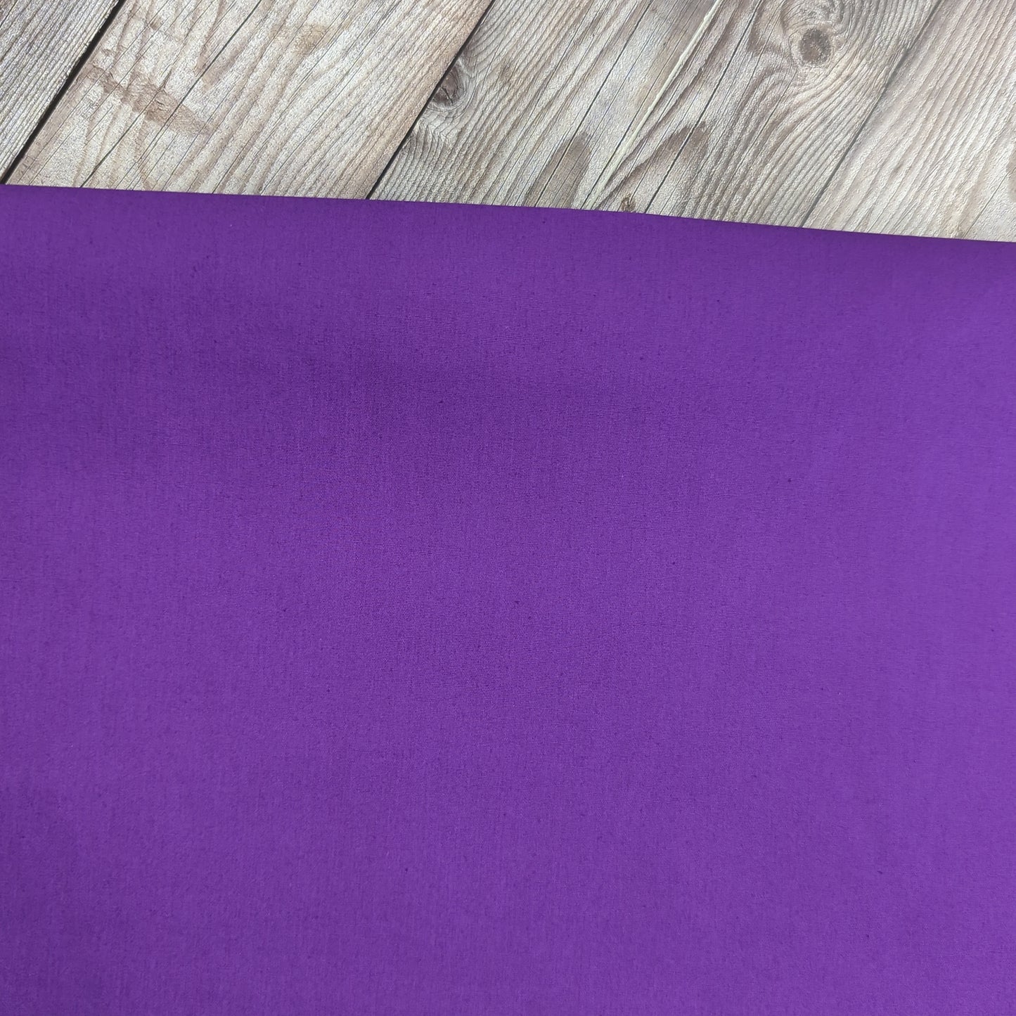 100% Cotton Poplin Plain Purple