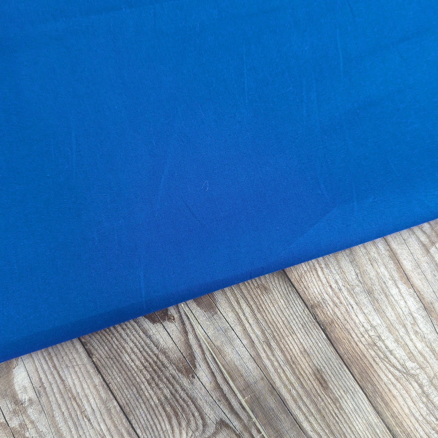 100% Cotton Poplin Plain Royal Blue