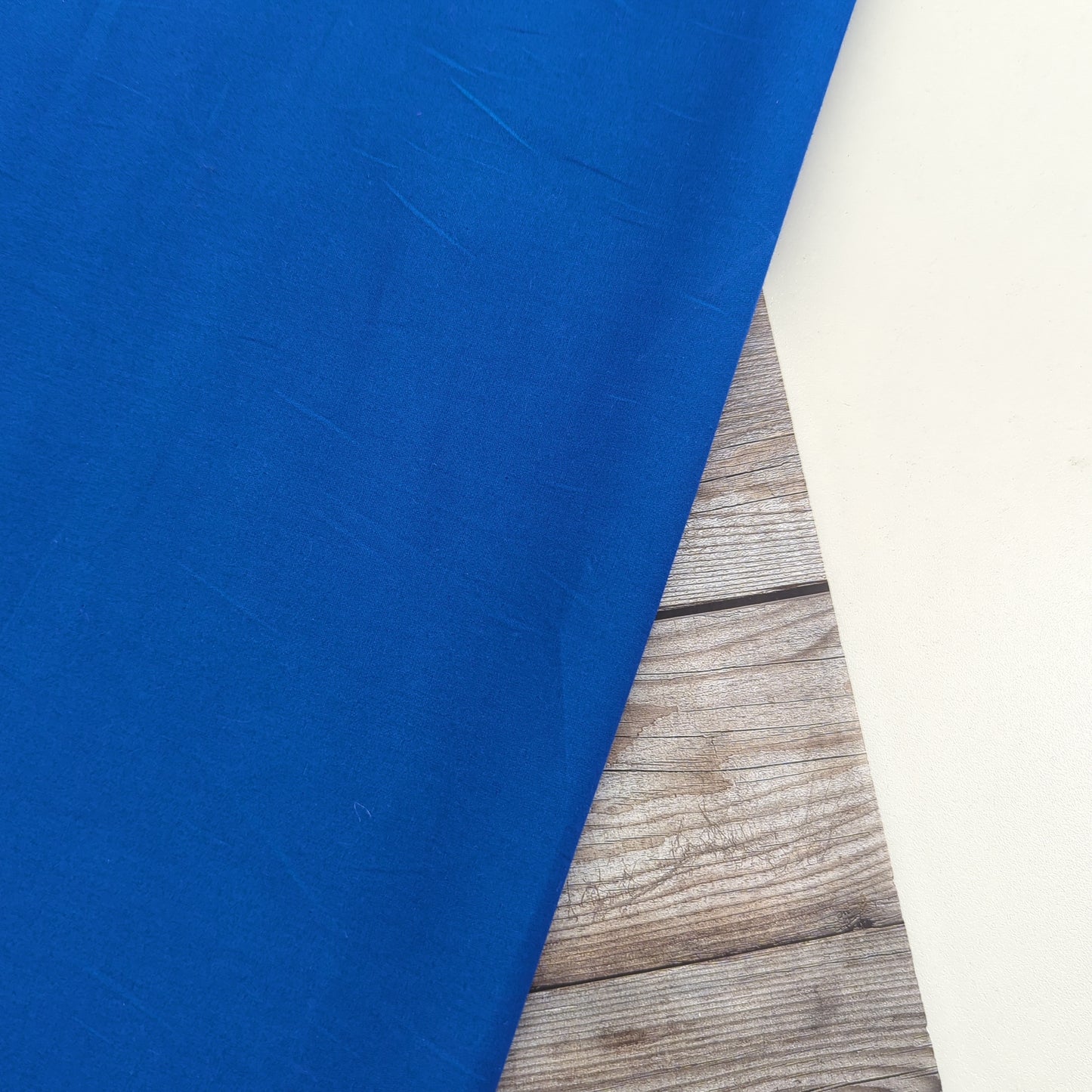 100% Cotton Poplin Plain Royal Blue