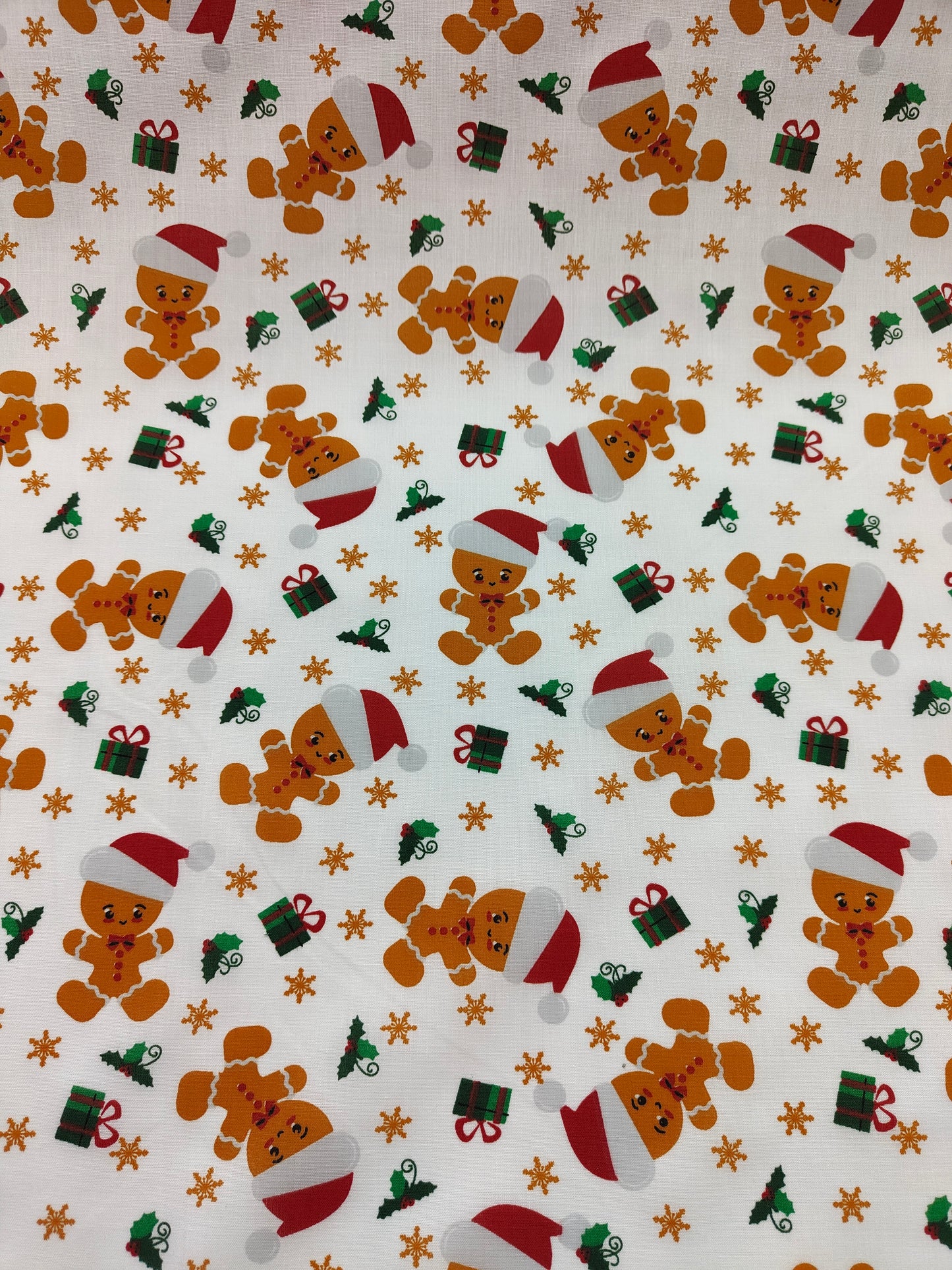 Christmas Ginger Polycotton